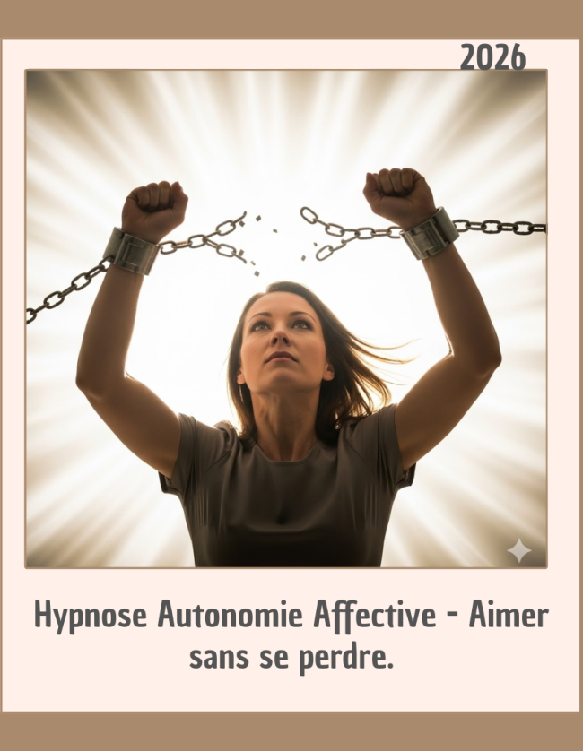 Hypnose Autonomie affective - Aimer sans se perdre.